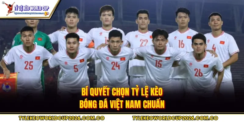 Bí quyết chọn tỷ lệ kèo bóng đá Việt Nam chuẩn