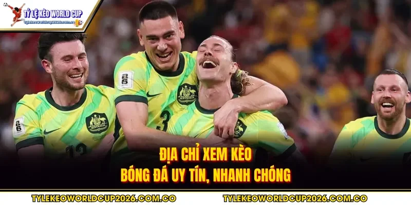 Địa chỉ xem kèo bóng đá uy tín, nhanh chóng