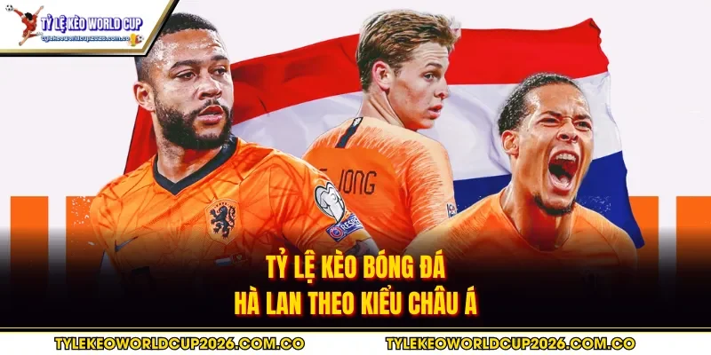 Tỷ lệ kèo bóng đá Hà Lan theo kiểu châu Á