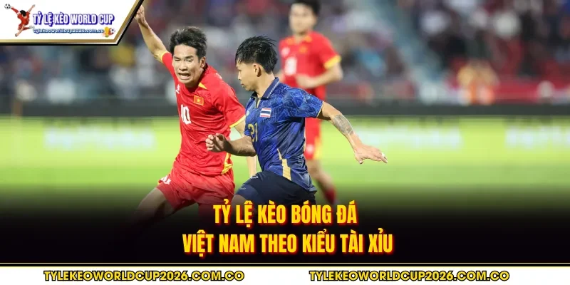 Tỷ lệ kèo bóng đá Việt Nam theo kiểu tài xỉu