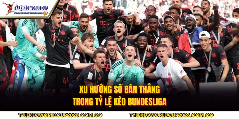 Xu hướng số bàn thắng trong tỷ lệ kèo Bundesliga